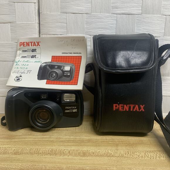Pentax Zoom 90-WR Point & Shoot Water Resistant w/ Infrared Remote TESTED - Picture 1 of 16